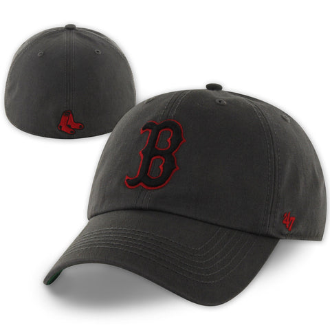 Boston Red Sox Franchise Charcoal Fitted Hat