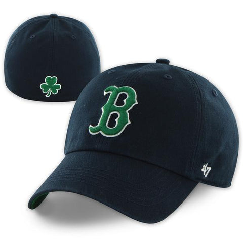 Boston Red Sox Franchise Dark Navy St. Pat's Fitted Hat