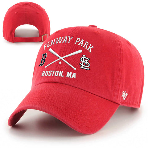 Boston Red Sox Clean-Up Red Dueling vs St. Louis Cardinals Hat