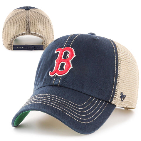 Boston Red Sox Clean-Up Navy B Trawler Cap