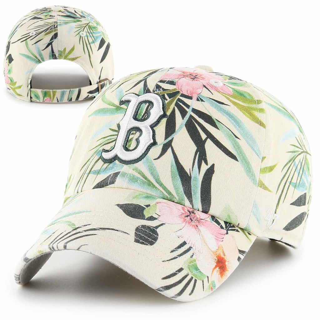 Floral boston red sox hat Clearance
