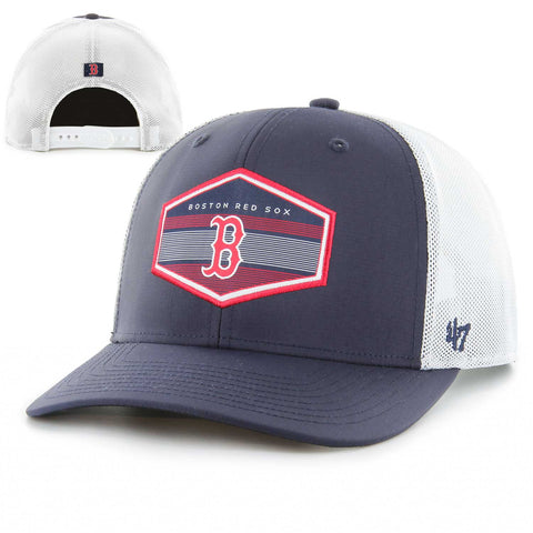 Boston Red Sox Burgess Trucker Snapback Adjustable Hat