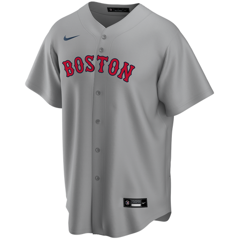 Boston Red Sox Custom NIKE Road Replica Jersey – 19JerseyStreet