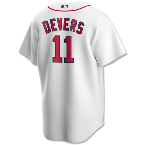 Boston Red Sox NIKE White Home Rafeal Devers #11 Replica Jersey