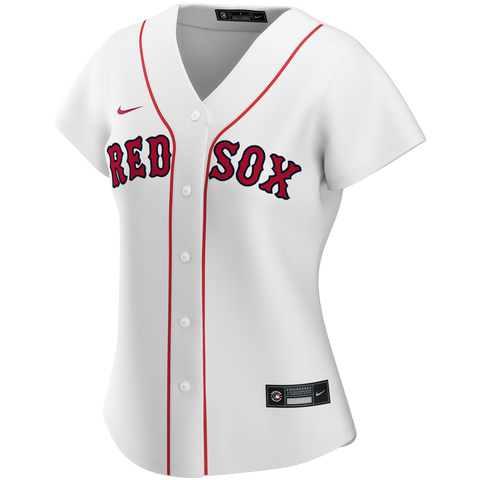 Boston Red Sox Womens Custom Nike Home Replica Jersey
