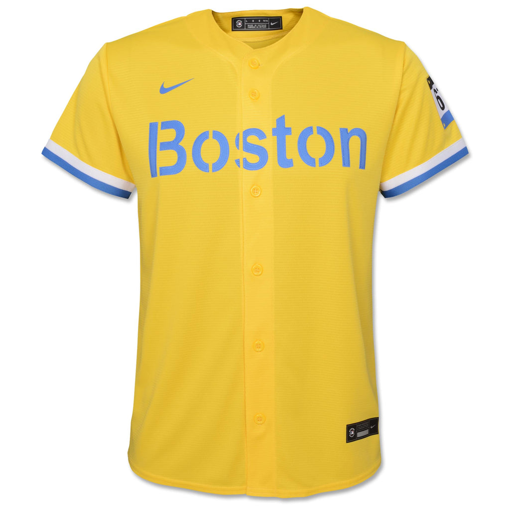 Boston Red Sox Nike Kids City Connect Blank Replica Jersey