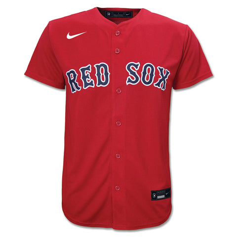 Boston Red Sox Nike Kids Home Alternate Red Blank Replica Jersey