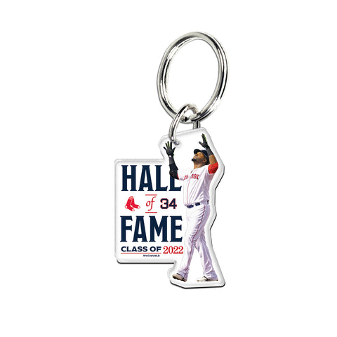 Boston Red Sox Ortiz Hall of Fame Keychain
