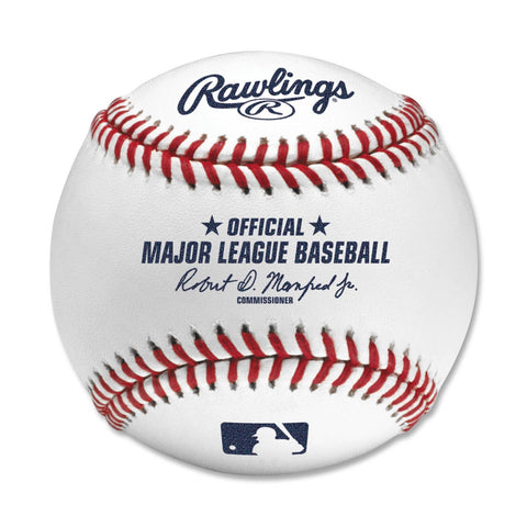 Official MLB Baseball with Cube Case