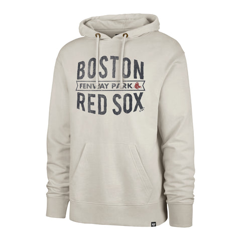 Boston Red Sox Sandstone Fenway Cross Check Pullover Hood