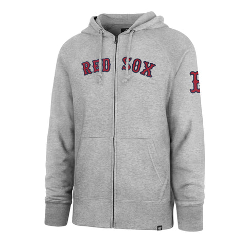 Boston Red Sox Slate Gamebreak Full Zip Hood
