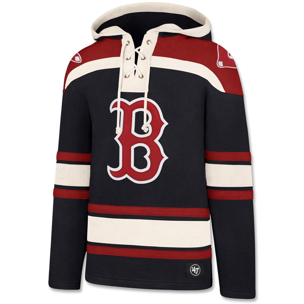 Boston Red Sox B Logo Lacer Hood – 19JerseyStreet