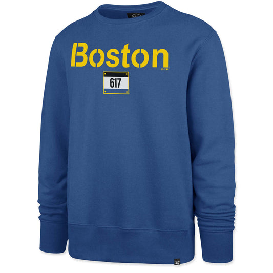 Boston Red Sox Blue Raz City Connect Headline Crew Neck