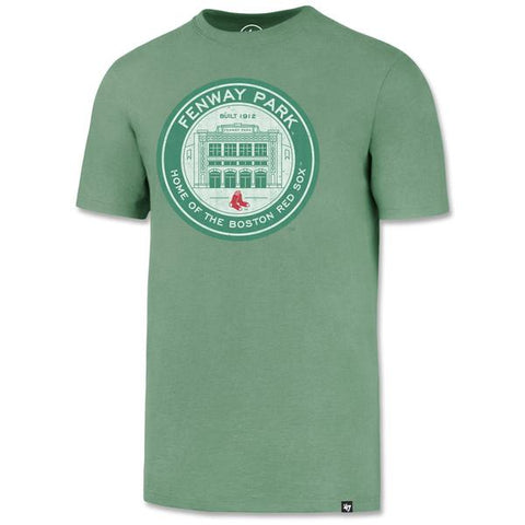 Fenway Park Coin Logo Green Garment Washed T-Shirt
