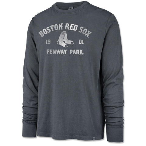 Boston Red Sox Navy 1901 Garment Washed Long Sleeve T-Shirt