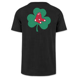 Boston Red Sox Black 2-Sided Shamrock T-Shirt