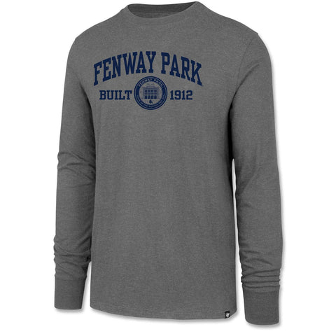 Boston Red Sox Fenway Park Slate Long Sleeve T-Shirt