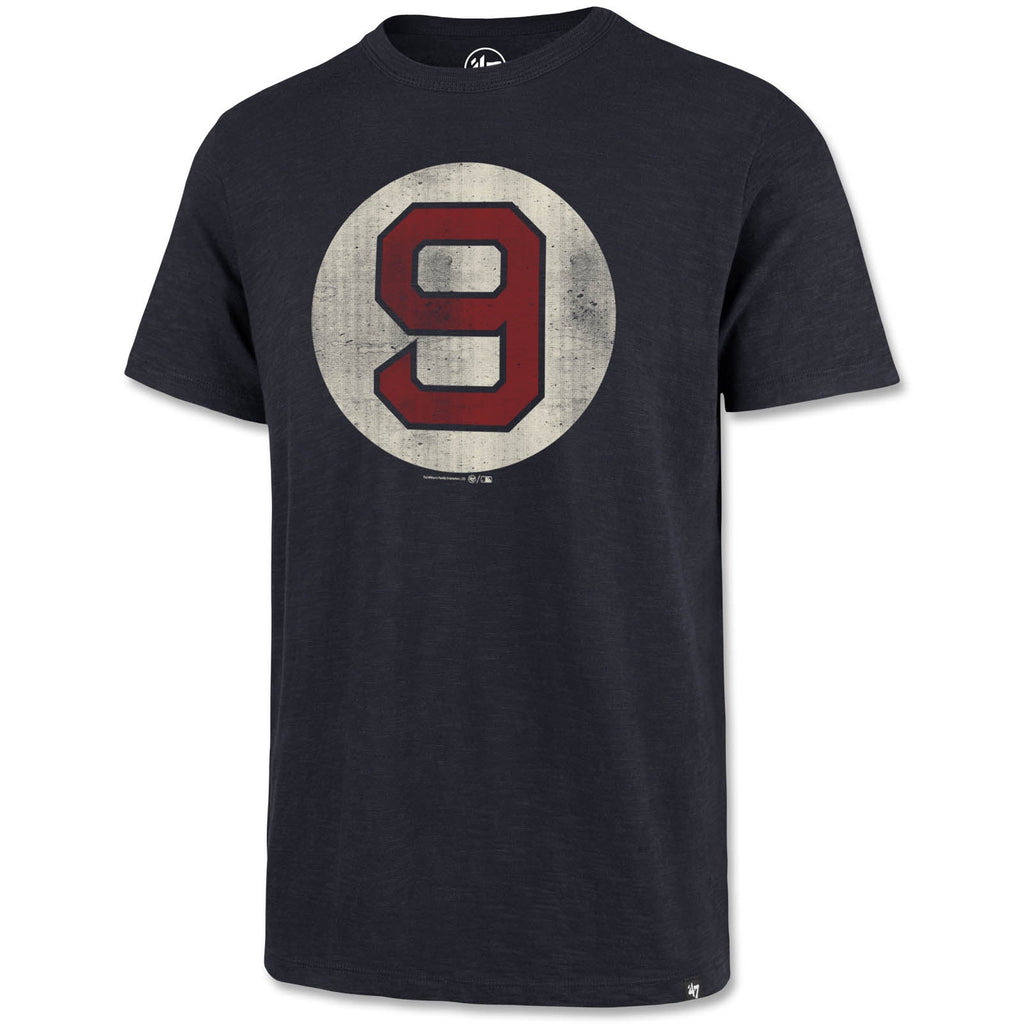 Boston Red Sox Navy Circle #9 Scrum Tee – 19JerseyStreet