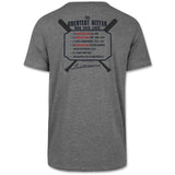 Boston Red Sox Grey Ted Williams 2-Sided MVP T-Shirt