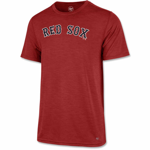 Boston Red Sox Arch Red Forward Impact DriFit Shirt.