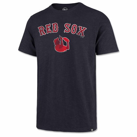 Boston Red Sox Pedro Martinez Navy Scrum T-Shirt