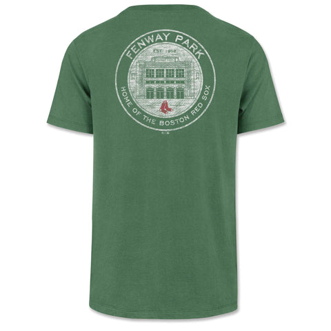 Boston Red Sox Green Open Field Franklin T-Shirt