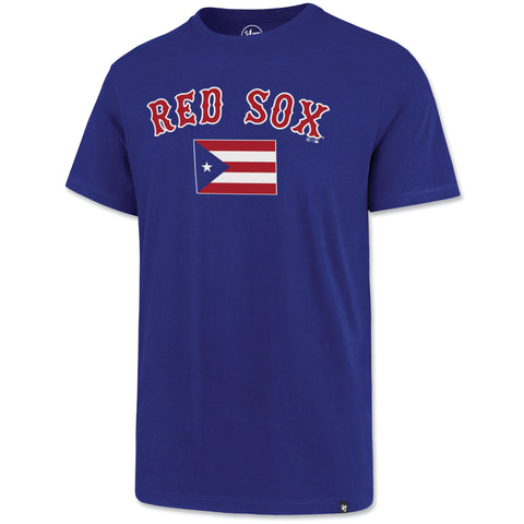Boston Red Sox Puerto Rico Heritage Royal T-Shirt