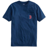 Boston Red Sox Short Sleeve Vineyard Vines Navy Facade T-Shirt