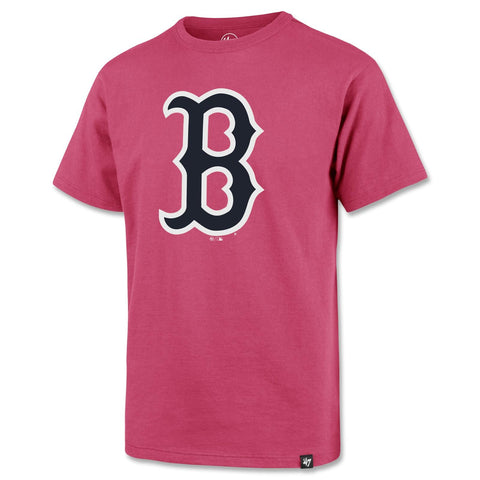 Boston Red Sox Kids PINK Poly Shirt
