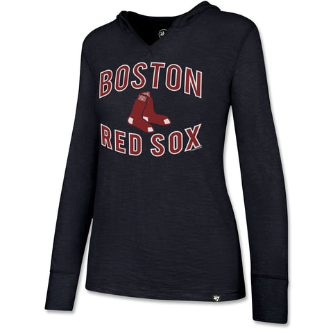 Boston Red Sox Ladies Navy Primetime Hood