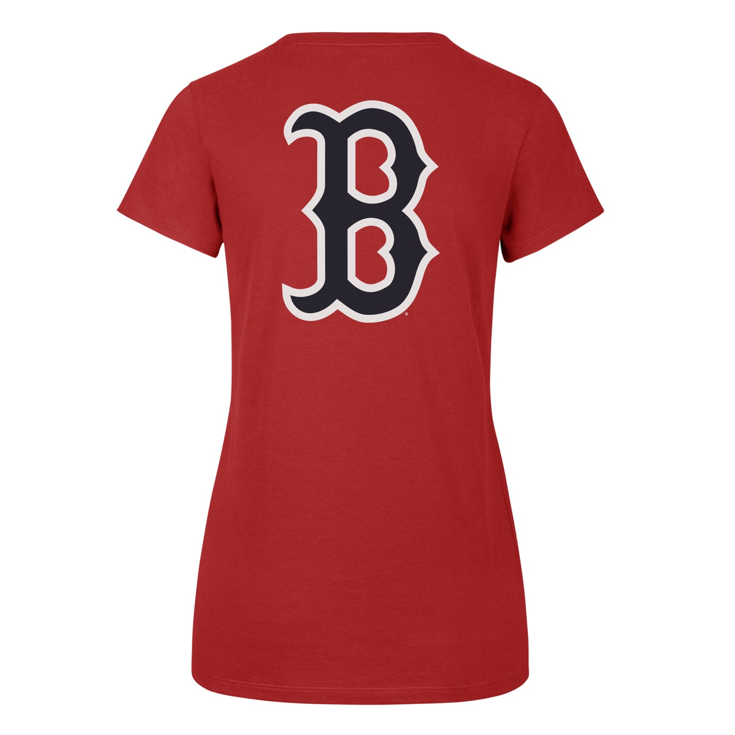 Boston Red Sox Ladies RED MVP Ultra Rival V-Neck Tee