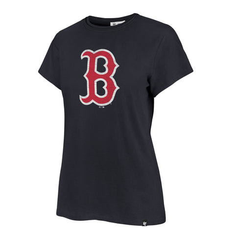 Boston Red Sox Ladies Navy B Logo Frankie Tee