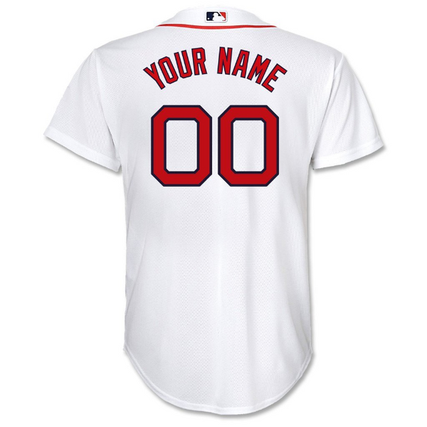 Personalized infant deals red sox jersey