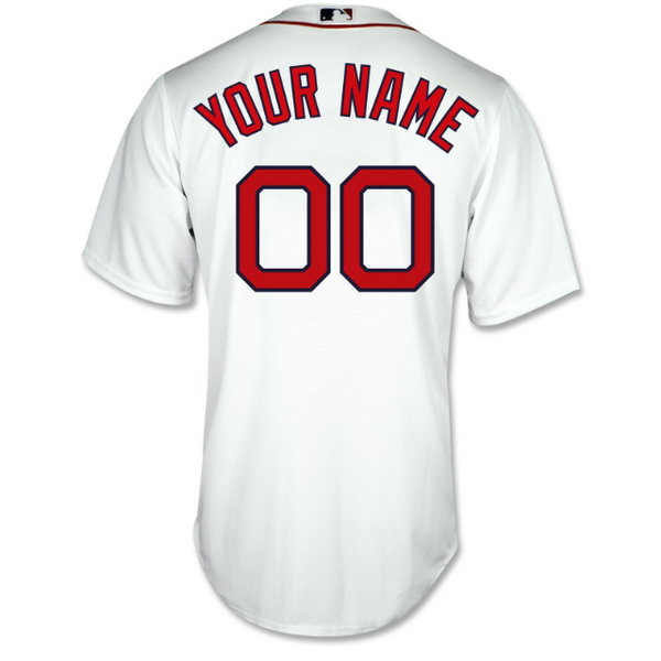 MLB NHL Replica Boston Red Sox Hockey Jersey.Customize.Any Size,Name,and  Number.